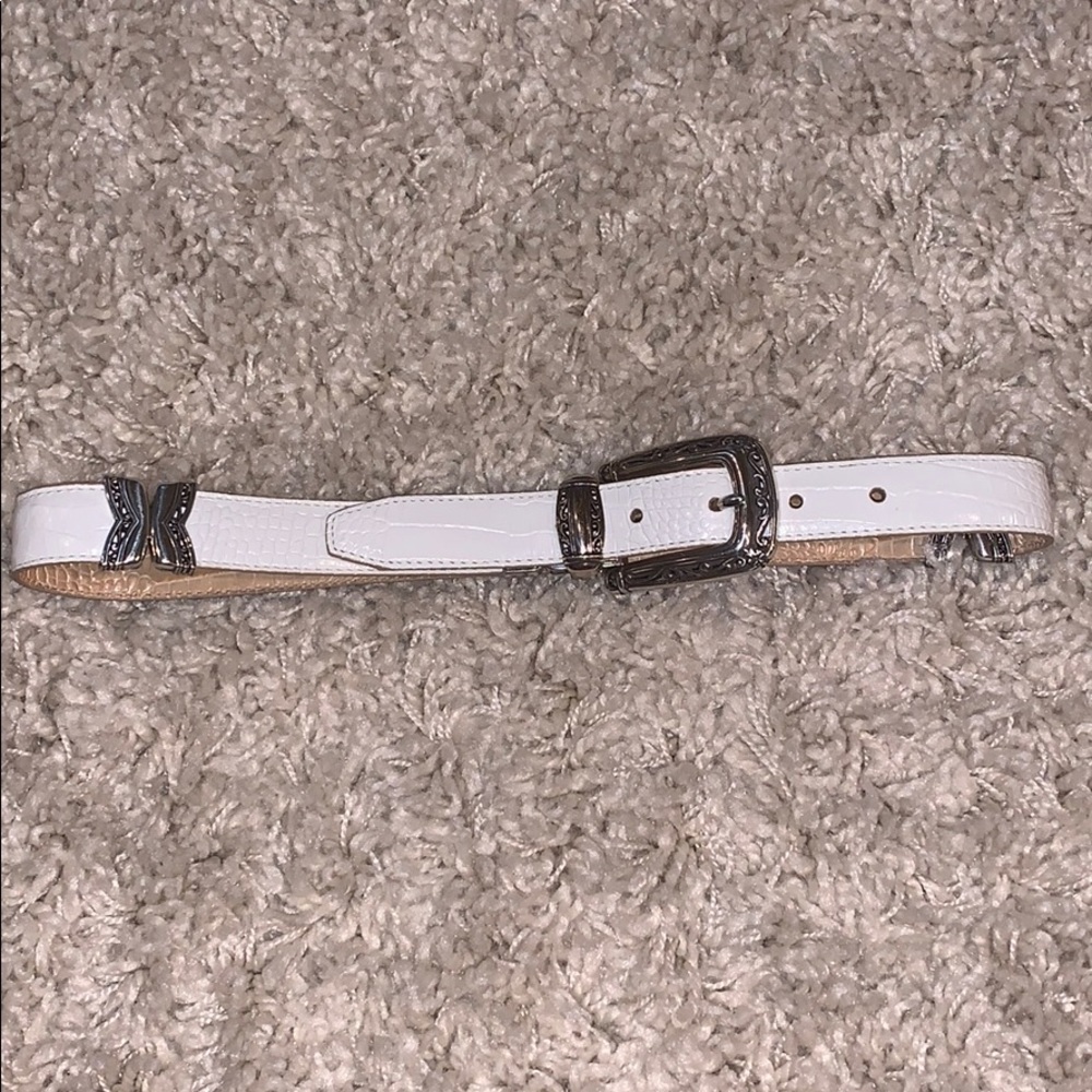 White Brighton Belt